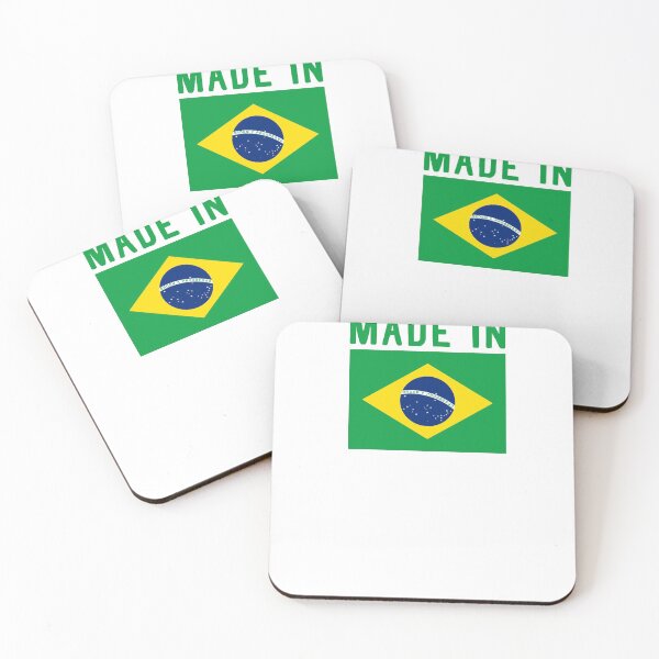 Item preview, Made in Brazil Flag designed and sold by StickerDirect.