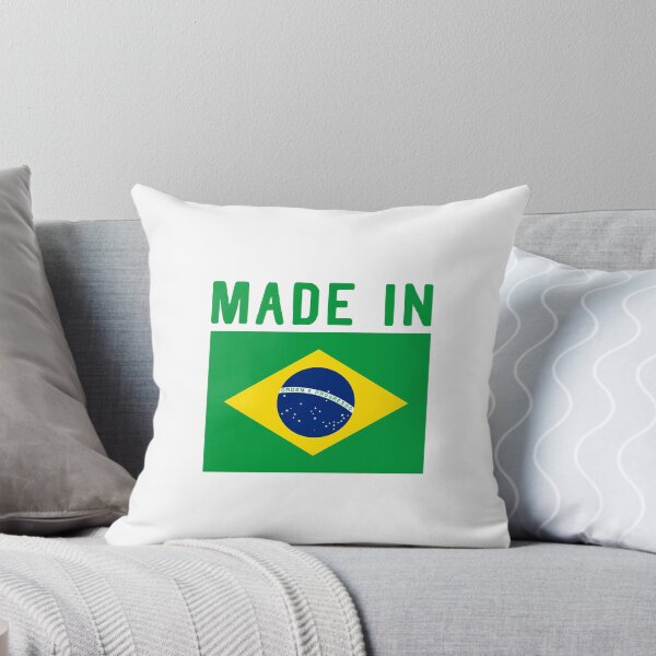 Item preview, Made in Brazil Flag designed and sold by StickerDirect.