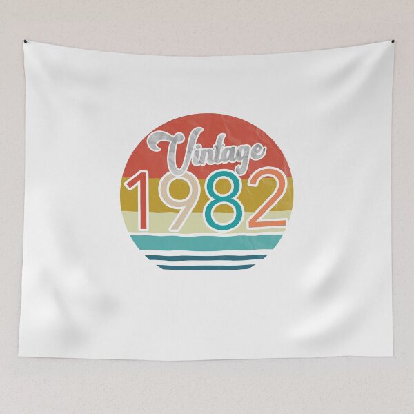 Item preview, Vintage 1982 - 1982 Birthday Gift - Born in 1982 - 38th Birthday designed and sold by HappyTees Lab.