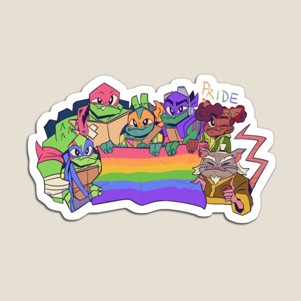 ROTTMNT Pride Magnet