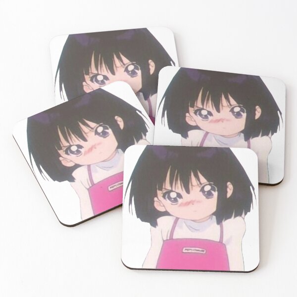 Item preview, vintage anime girl pout 'Angry but still cute' designed and sold by Danknesshazard.