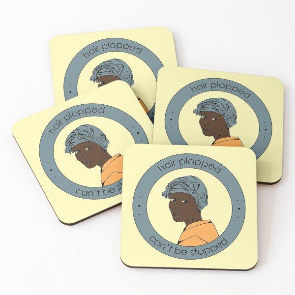 Item preview, Hair plopped, can't be stopped. designed and sold by TheWhitney0o.