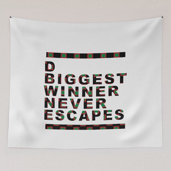 Item preview, D Biggest Winner Never Escapes designed and sold by majeed10.