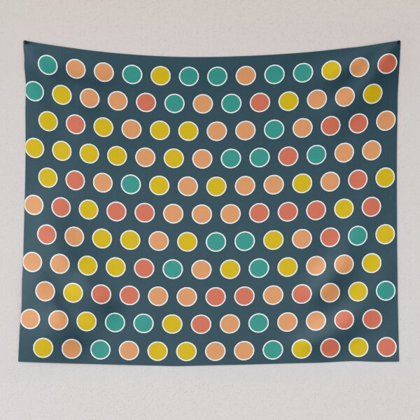 Item preview, Colorful Pois Pattern designed and sold by FakeMirror.