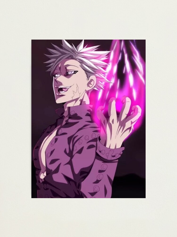 Sac A Dos Seven Deadly Sins Impression photo « Ban Seven Deadly Sins », par IAmSherlocked1 | Redbubble