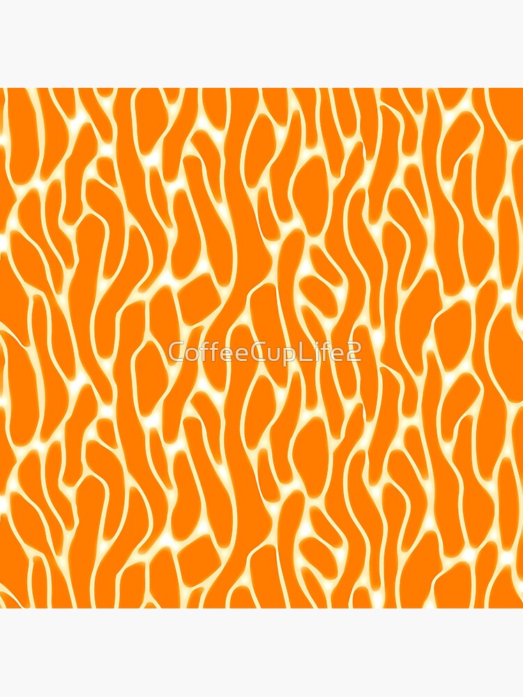 Artwork view, TheCoffeeCupLife: Orange  designed and sold by CoffeeCupLife2