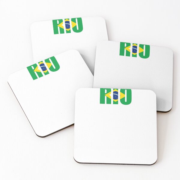 Item preview, Rio De Janeiro Brazil Flag designed and sold by StickerDirect.