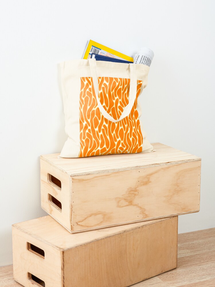 Alternate view of TheCoffeeCupLife: Orange Tote Bag