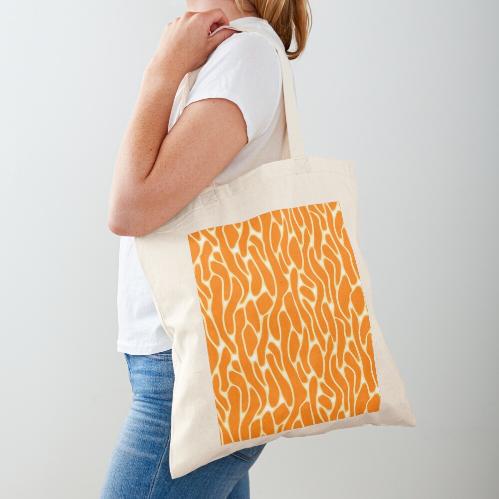 TheCoffeeCupLife: Orange Tote Bag