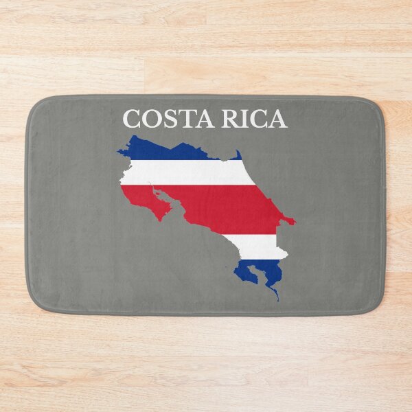 Item preview, Costa Rica flag map designed and sold by marosharaf.