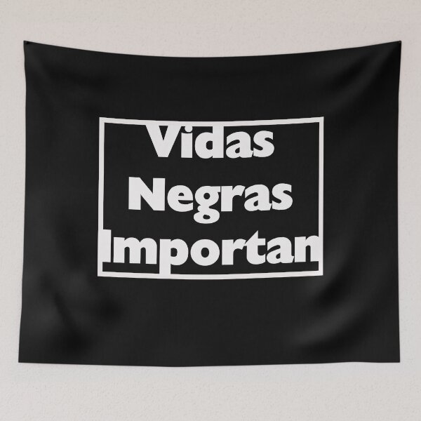 Item preview, Vidas Negras Importan Black Lives Matter designed and sold by lefthighkick.