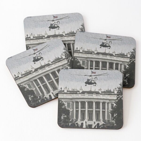 Item preview, Usa White House Artistic Illustration Guernica Style designed and sold by D4li98.