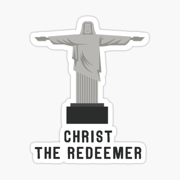 Item preview, Christ the Redeemer Statue  designed and sold by StickerDirect.