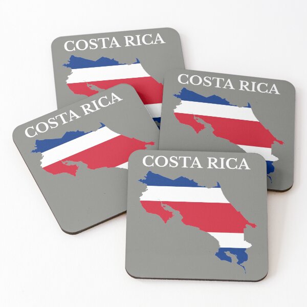 Item preview, Costa Rica flag map designed and sold by marosharaf.