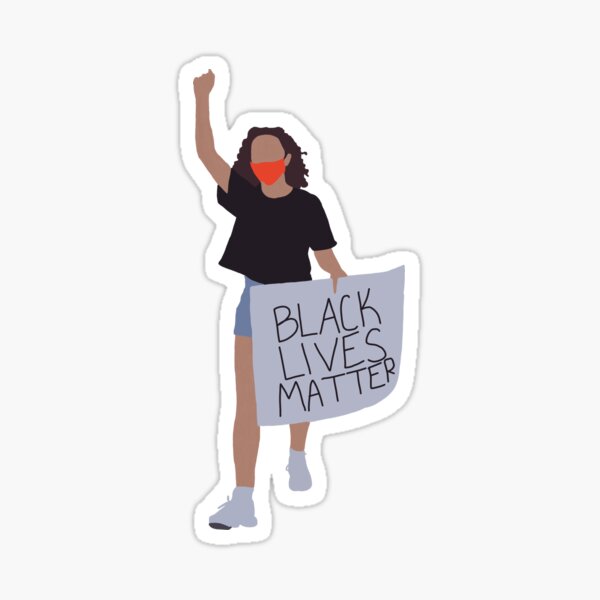 black lives matter Sticker