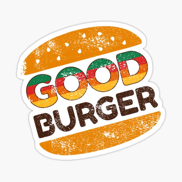 Burger - Laptop Sticker - Dot Badges