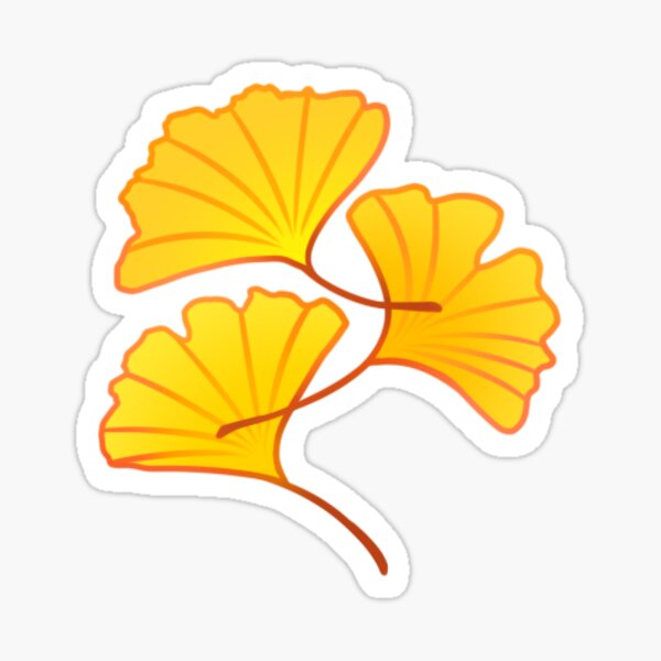 Item preview, Ginko Leaves designed and sold by BluePandaaah.