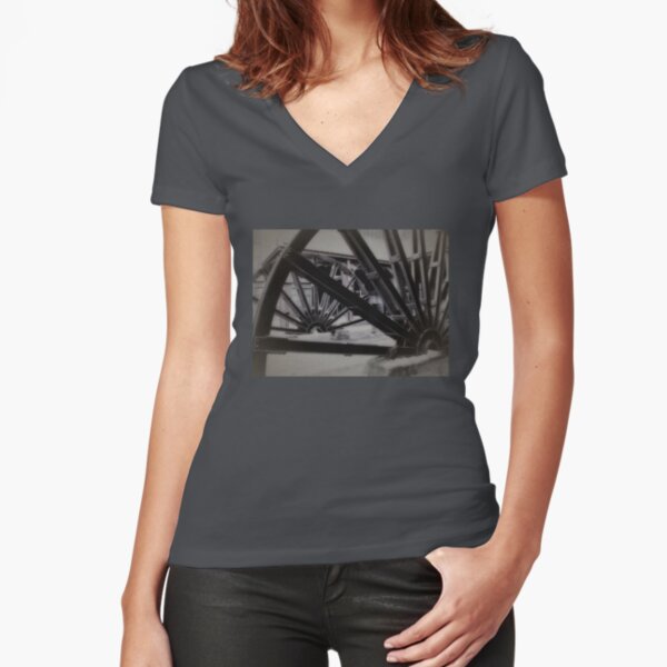 Fitted V-Neck T-Shirt