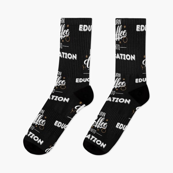 Item preview, I Turn Coffee Into Education Funny designed and sold by IntegrityDesign.
