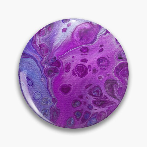 Item preview, Pintura acrílica Pour Pour. Arte abstracto de las técnicas mixtas. Arte fluido designed and sold by ev1lcat.
