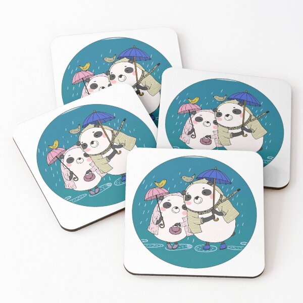 Item preview, Pandas rain umbrella designed and sold by Hangrid-Work.
