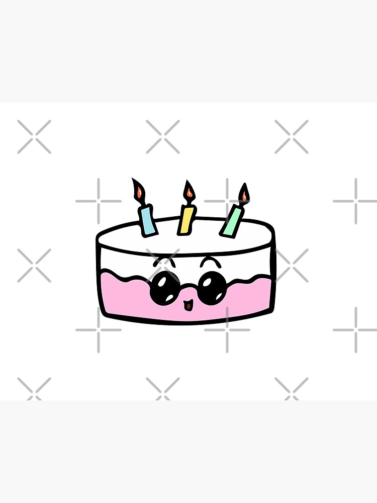 Birthday Cake Cartoon Colored Clipart Illustration - Stock Illustration  [109952513] - PIXTA