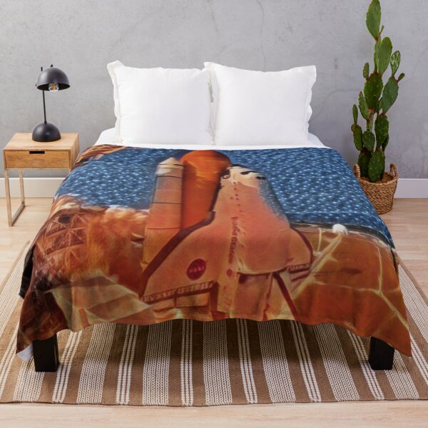 Item preview, Usa Shuttle Artistic Illustration Fire and Ice Style designed and sold by D4li98.