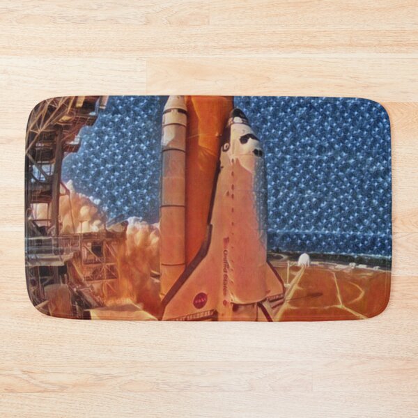Item preview, Usa Shuttle Artistic Illustration Fire and Ice Style designed and sold by D4li98.