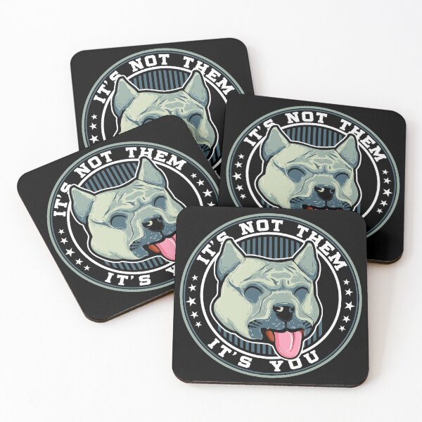 Item preview, It's Not Them It's You print, Pitbull product, Dog Advocate designed and sold by Lisbob.