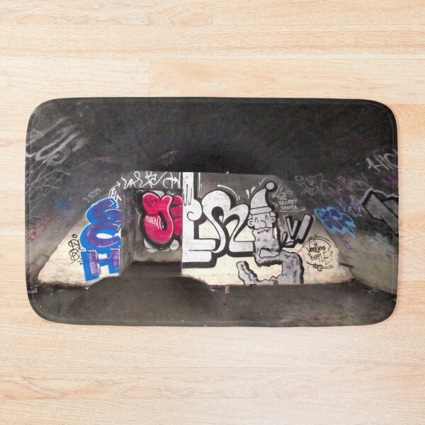 Item preview, Culvert graffiti, graffiti, WW2 Blast Wall, Culvert, Deep Underground, Ouseburn Culvert, dark Tunnel, Newcastle UK designed and sold by Andrew Morrell.