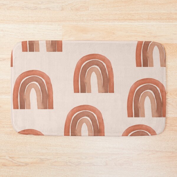 Item preview, Muted Rainbow Watercolor Painting - Clay designed and sold by hellocando.
