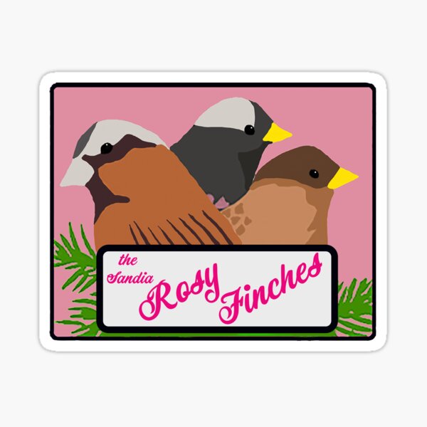 Item preview, Sandia Rosy Finches designed and sold by Two Loons.