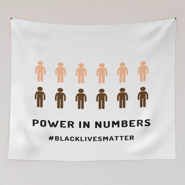 Item preview, Black Lives Matter - Power in numbers designed and sold by fevenyoh.