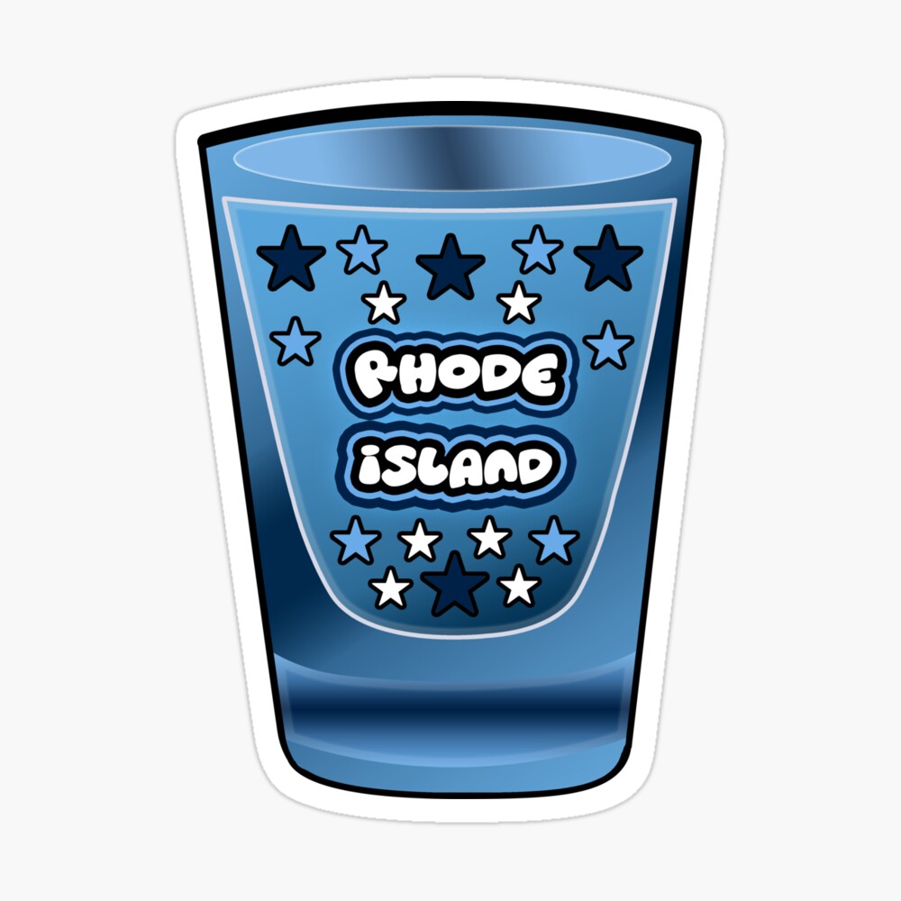 rhode island shot glass