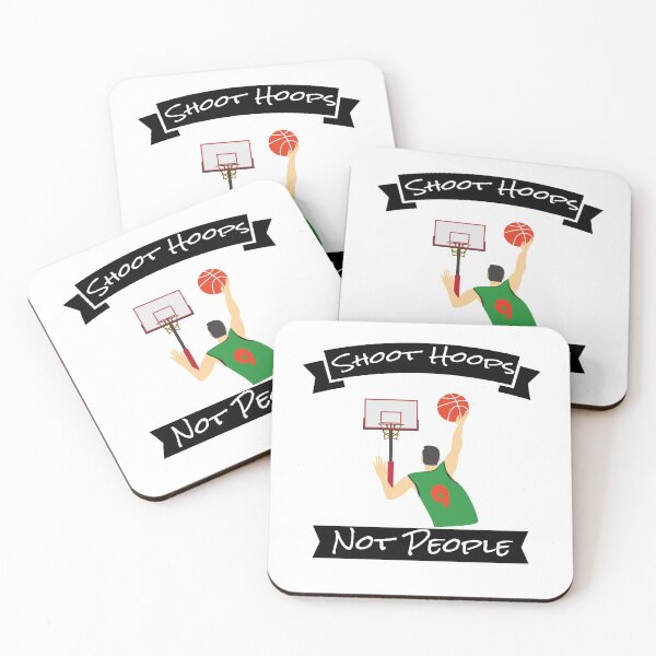 Item preview, Shoot hoops not people funny basketball  designed and sold by osamamohamad.