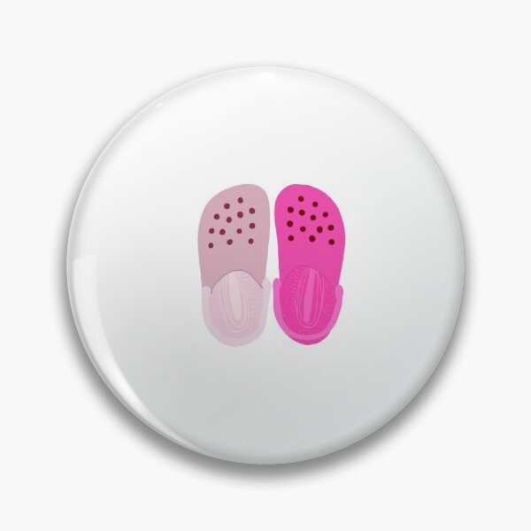 Item preview, pink crocs designed and sold by bess-maume.