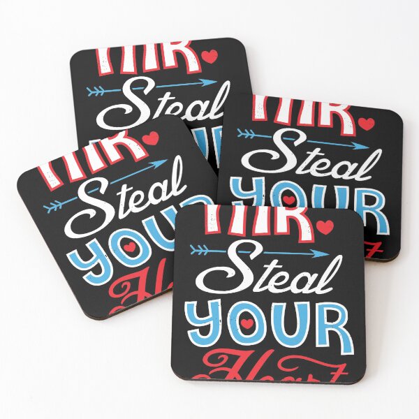 Item preview, Valentine Day Gift product Mr Steal Your Heart Love Gift Tee designed and sold by Lisbob.
