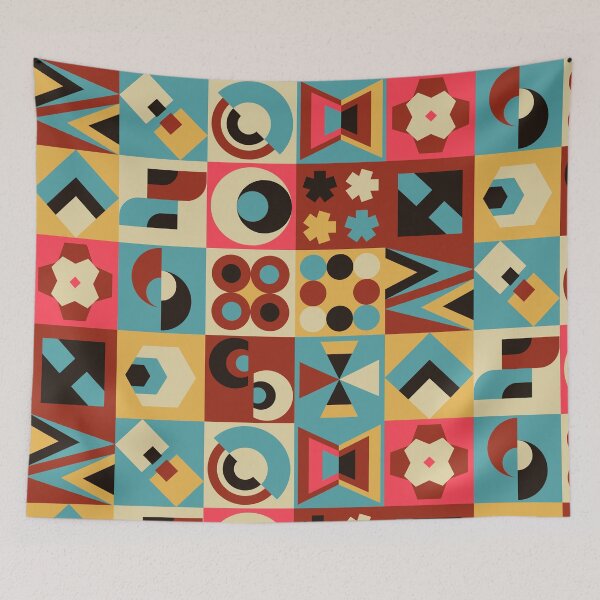Item preview, Neo Geo Bauhaus Geometry design designed and sold by iorozuya.