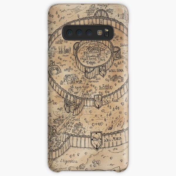 Paradis Map Samsung Galaxy Snap Case