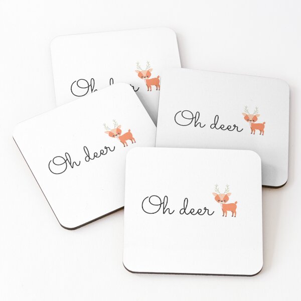 Item preview, Oh deer. Funny design with cute deer. designed and sold by 4empowear.