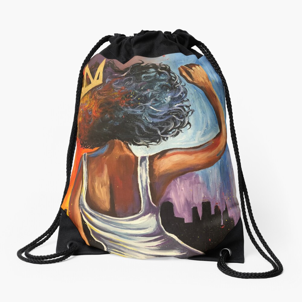 Item preview, Drawstring Bag designed and sold by Donnierogersart.