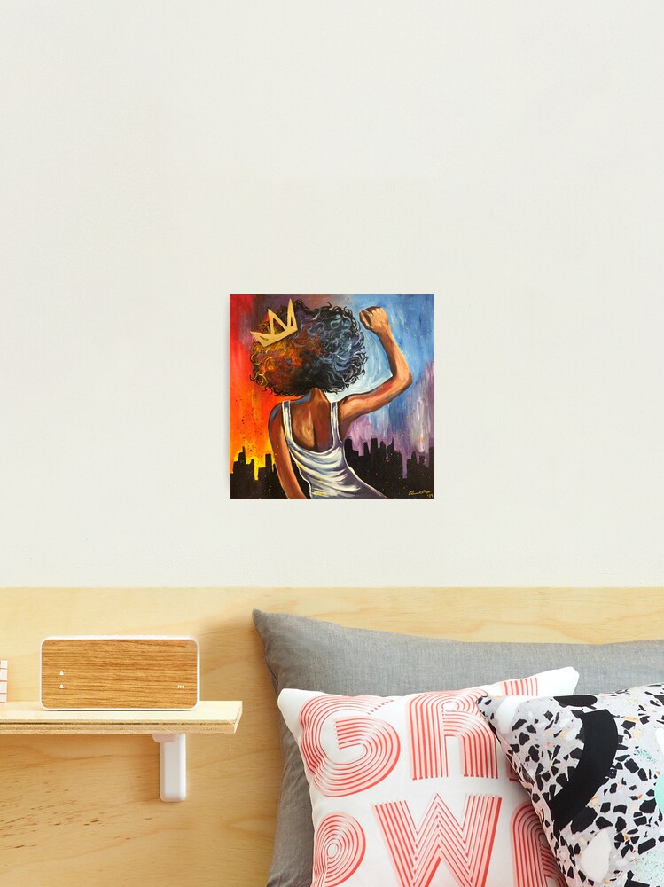Thumbnail 2 of 3, Photographic Print, Black Queen designed and sold by Donnierogersart.