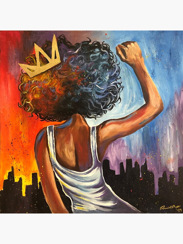 Thumbnail 3 of 3, Photographic Print, Black Queen designed and sold by Donnierogersart.