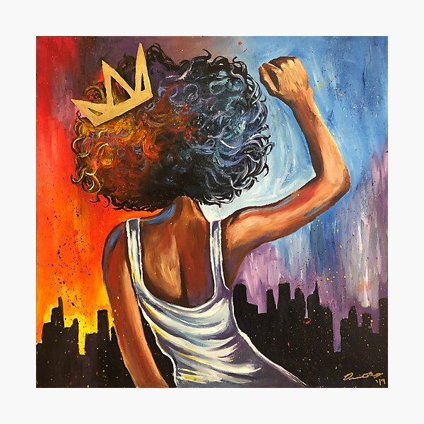 Black Queen Photographic Print