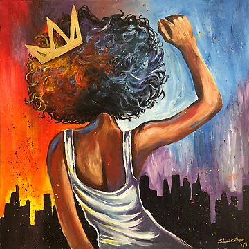 Artwork thumbnail, Black Queen by Donnierogersart