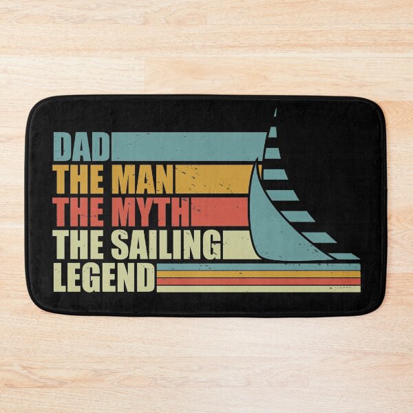 Item preview, Dad The Man the Myth The  Sailing Legend designed and sold by NevesMarkt.