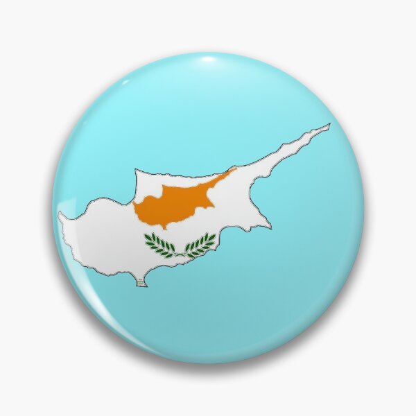 Item preview, Cyprus Map With Cypriot Flag designed and sold by Havocgirl.
