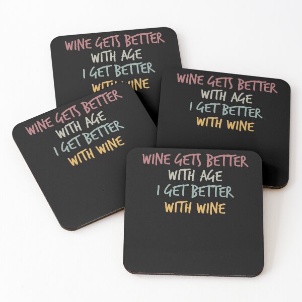 Item preview, Wine Gets Better With Age I Get Better With Wine, Funny Tank Top, Wine Tank Top, Drinking Shirt designed and sold by Noussairox.