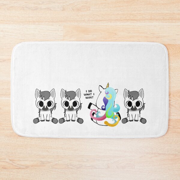 Item preview, Same is Lame Unicorn Tee, I Do What I Want print designed and sold by Lisbob.