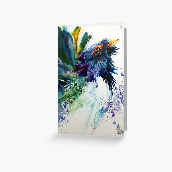 Un Coq de Bruyère Greeting Card